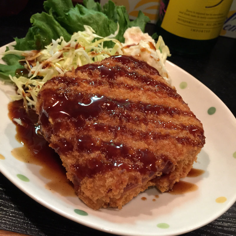 厚切ハムカツ(居酒屋 やまちゃん )