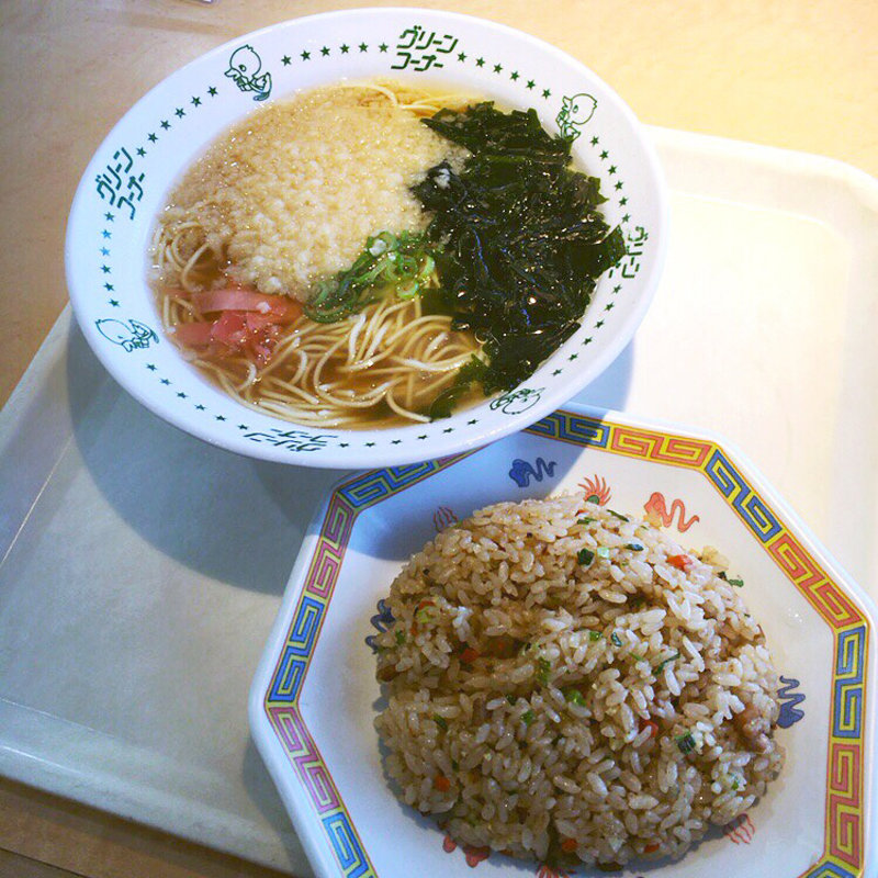 てんかけセット(グリーンコーナー 築地橋店 )