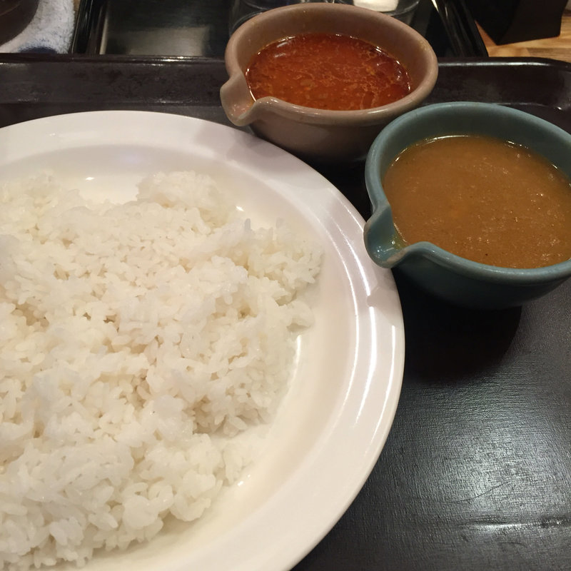 2種盛り C （チキンカリー＋ポークカリー）(ホーカーズ （Hawkers）)