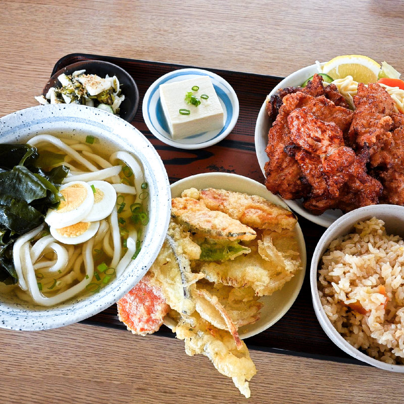 からあげ定食(さぬきや )