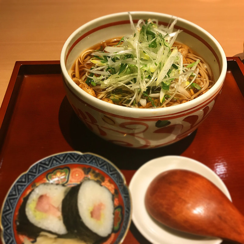 九条葱蕎麦(個室処 稲田屋はなれ 八重洲店)