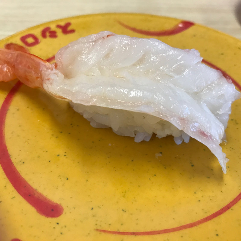 赤えび(スシロー 福岡原田店)