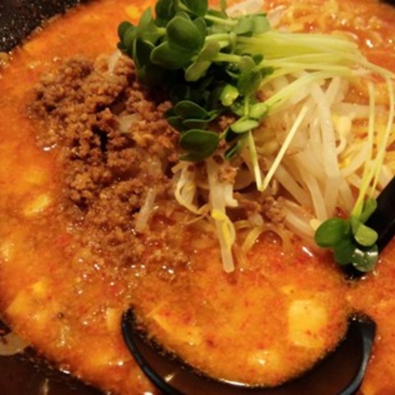 坦々麺　5辛　ニンニク＋(天都ラーメン　長良店)