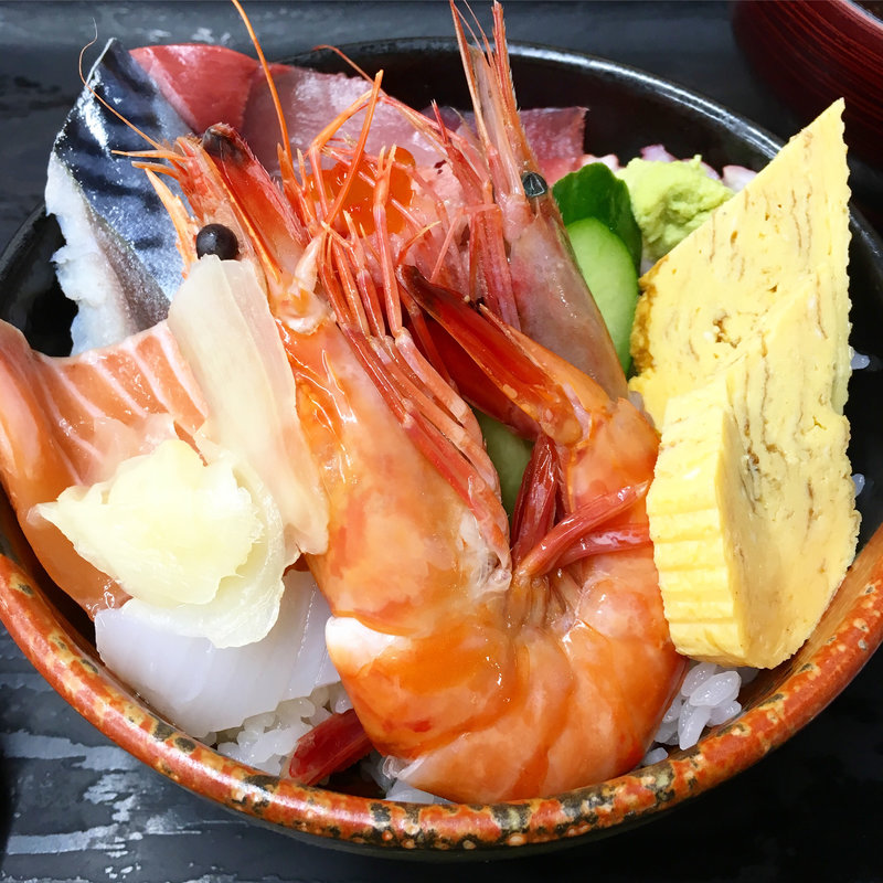 海鮮すし丼(すし・ごはん 馬ん場 （ばんば）)