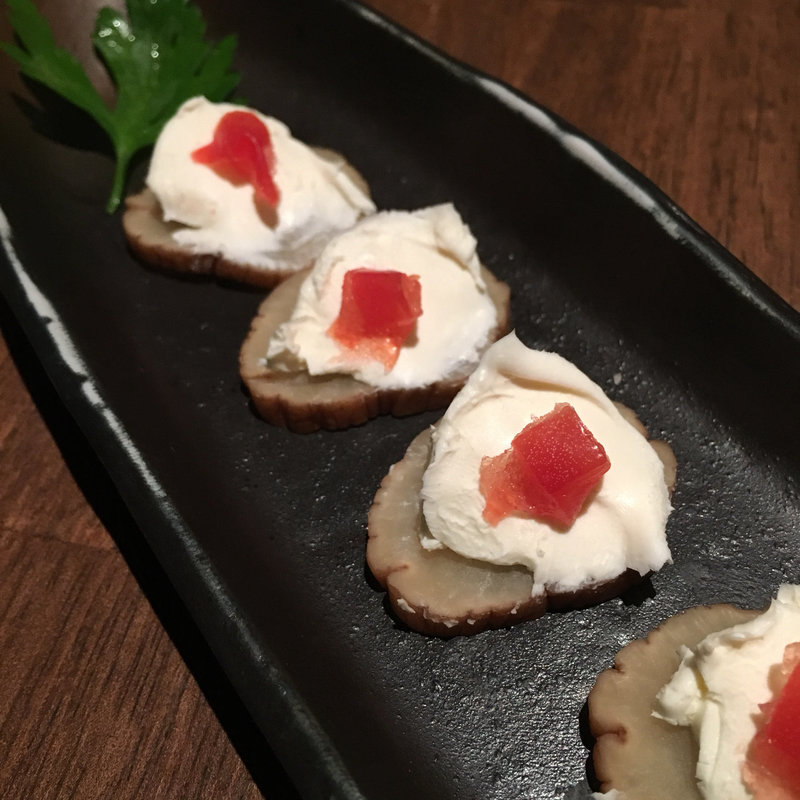 いぶりがっこチーズ(串房酔゛)