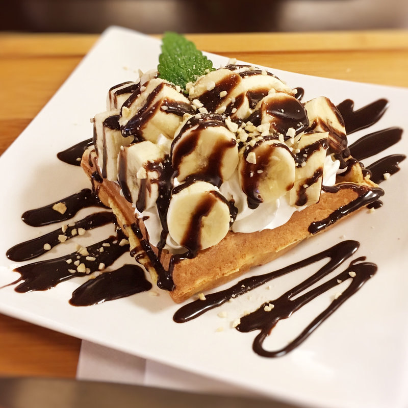 チョコバナナワッフル(あんど )