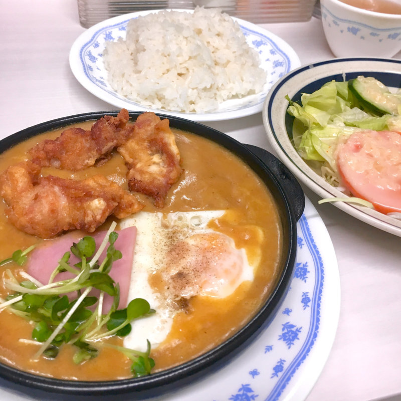 鳥の唐揚カレー(Kitchen Okada キッチン岡田)