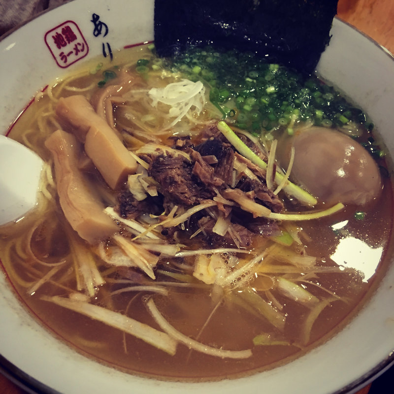 塩ネギラーメン(地鶏ラーメン ありがとう)