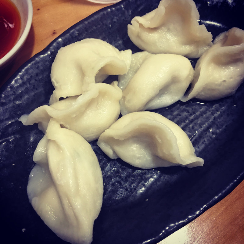 水ぎょうざ(地鶏ラーメン ありがとう)