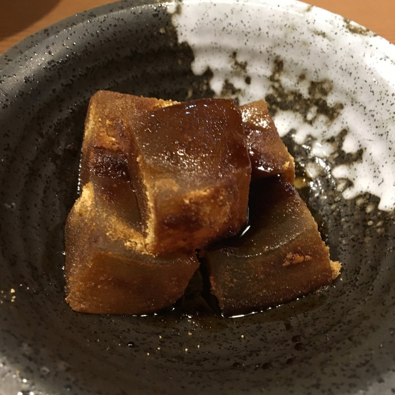 黒糖わらびもち(海鮮山鮮  立川店)