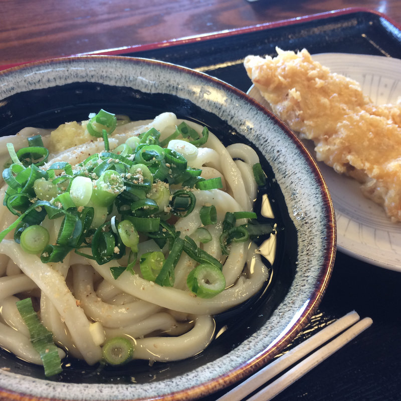 かけうどんととり(エコランド鵜足津 )