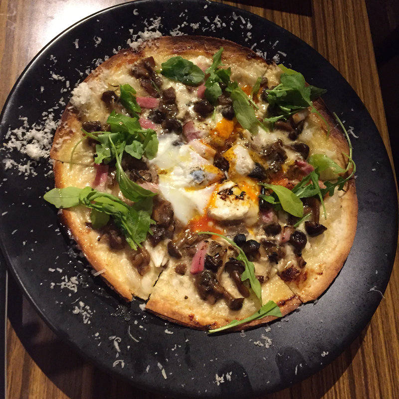 ええ卵とポルチーニ茸、ベーコンのビスマルク(京都 山小屋食堂 ガッリーナ （【旧店名】GALLINA rosa）)