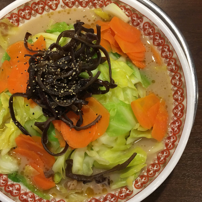 野菜たっぷりヘルシーらーめん(風来軒都城 )