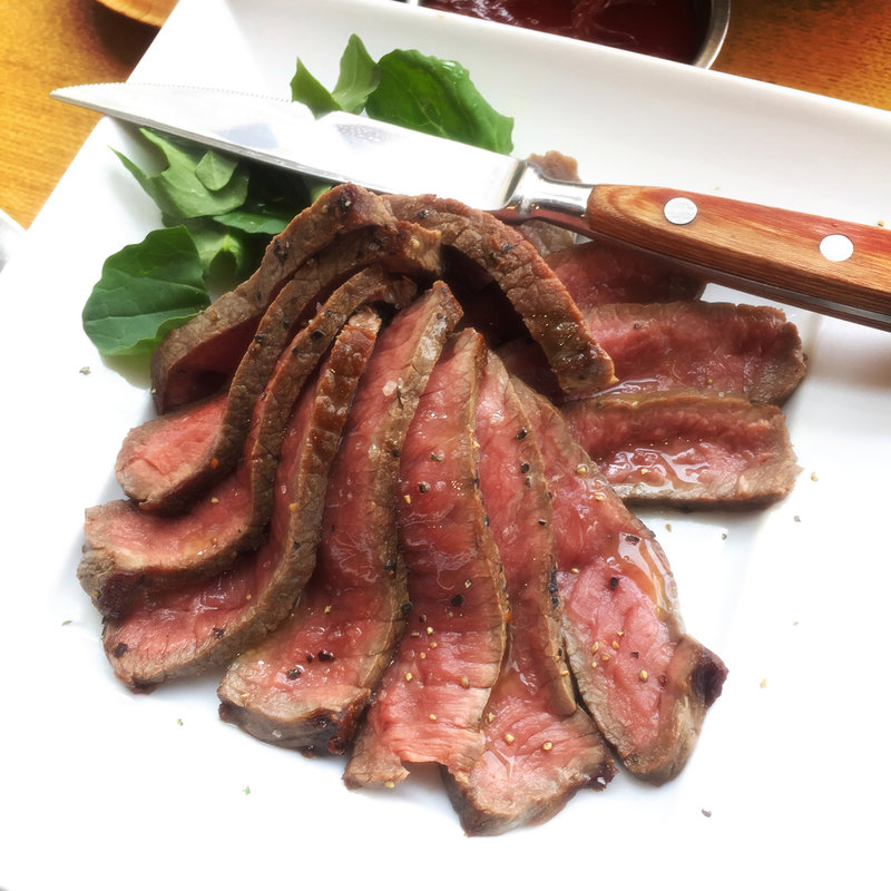 国産牛のステーキ(バルマルシェ コダマ 恵比寿店)