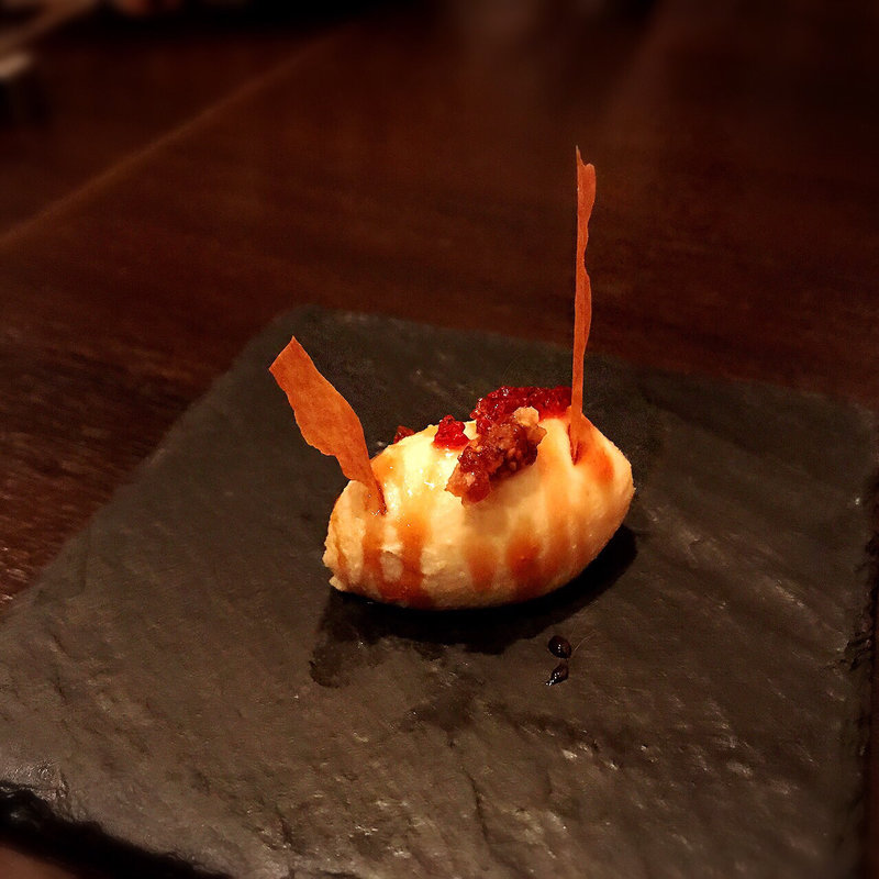 フォアグラのフラン(オステリア カステリーナ)