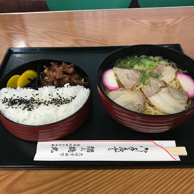 中華そば定食(鶴丸 )