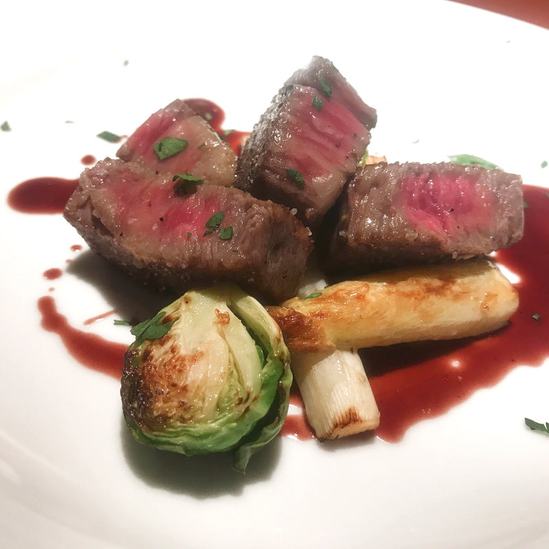 佐賀牛のロースステーキ(ペスカ 心斎橋店)