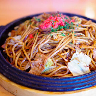 ソース焼きそば(焼きそばのまるしょう 本郷三丁目店)