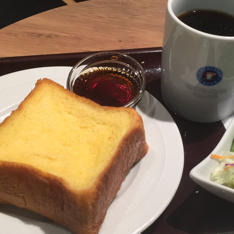 フレンチトーストモーニング(エクセルシオール カフェ 聖路加ガーデン店)