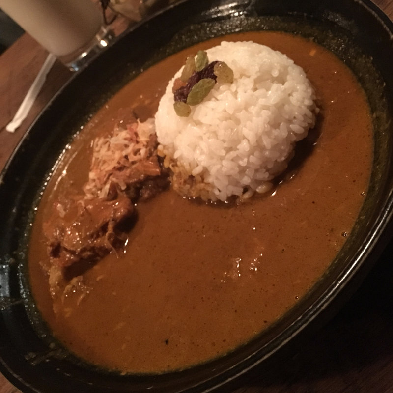 スパイシーチキンカレー(ほんやら洞)