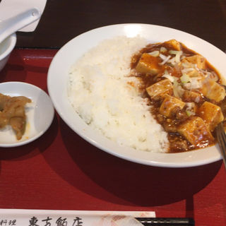 マーボ豆腐あんかけご飯(東方飯店 三田店 （トウホウハンテン）)