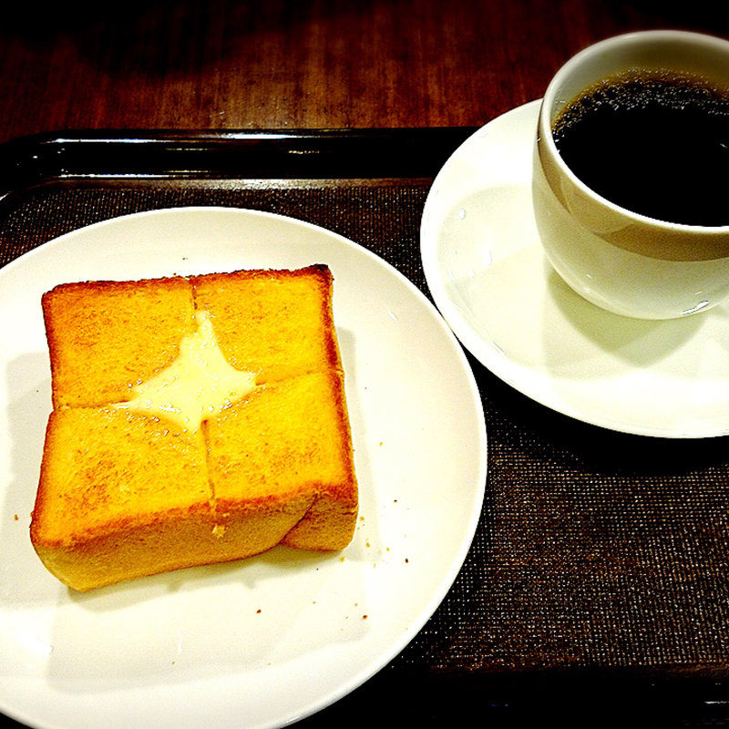 厚切りトースト(上島珈琲店 アミュエスト店)