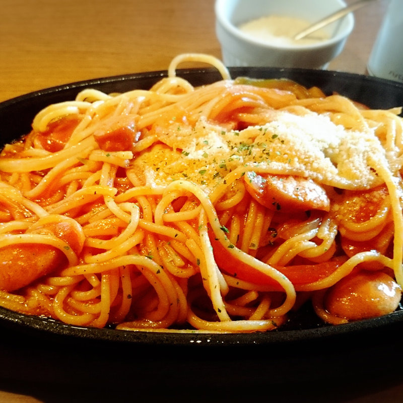 昔ながらのナポリタンスパゲッティ(ハローコーヒー 清水店)