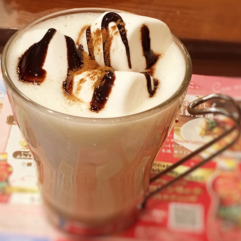 チョコミルクセーキ(カフェ・ド・クリエ天神今泉店)