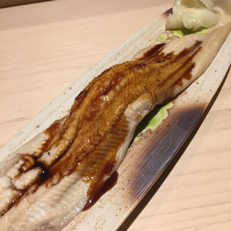 穴子一本にぎり(食彩酒粋へいぞう )