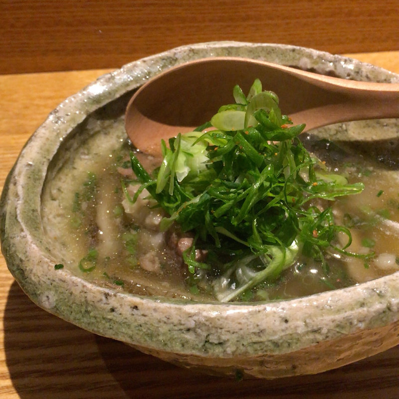 黒毛和牛スジと根菜の塩煮込み(夕)