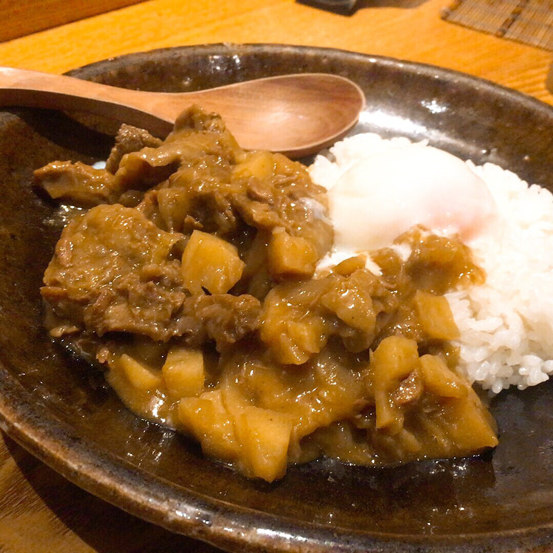 黒毛和牛スジと根菜のカレーライス