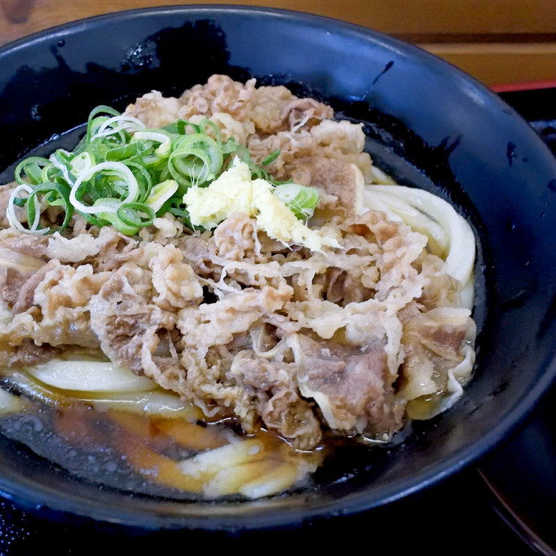 肉ぶっかけ冷(うどんの田 )