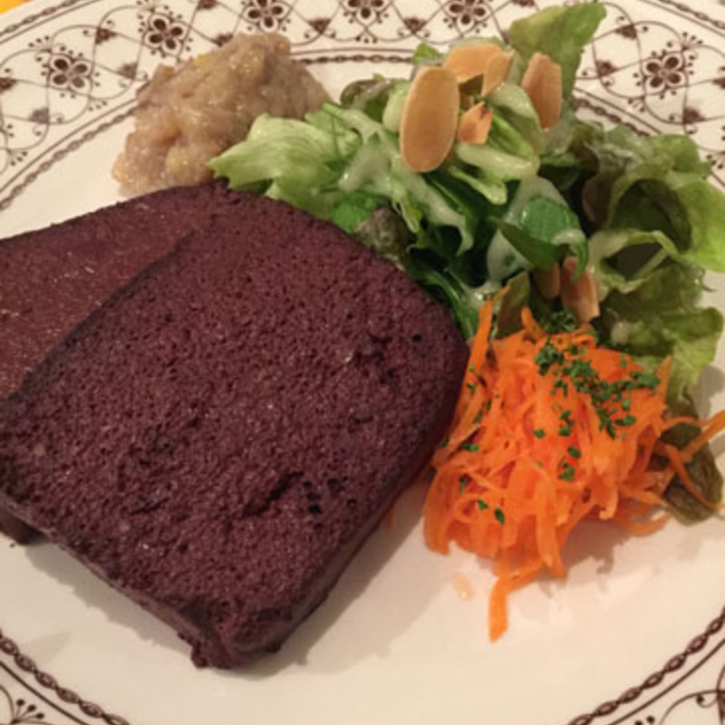 ブーダンノワールのテリーヌとバナナジャム(ジョンティ （Gentil）)