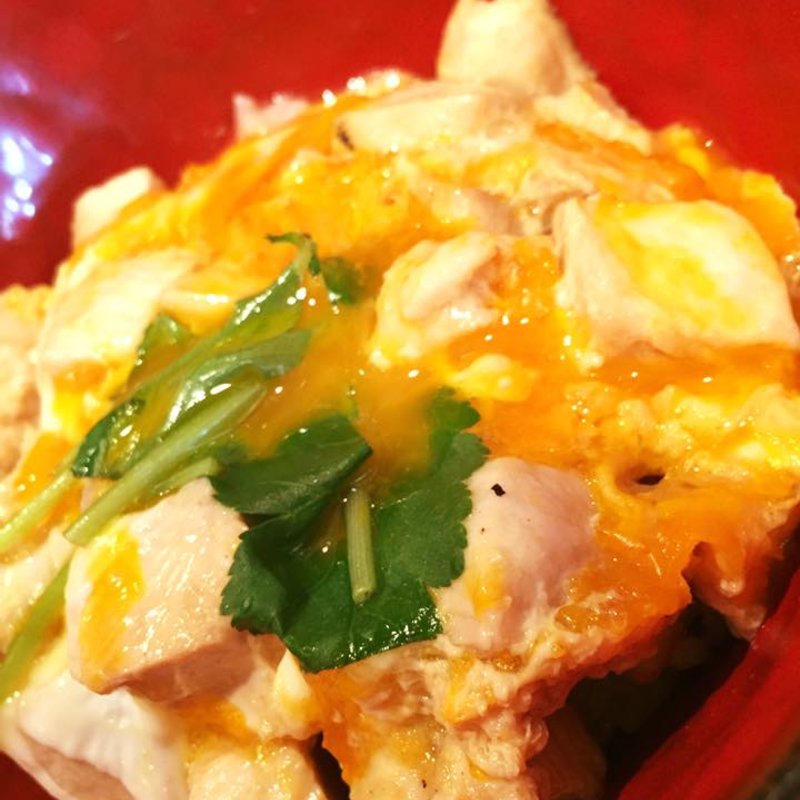 コーチン玉子の炭火焼親子丼 小(魯庵)