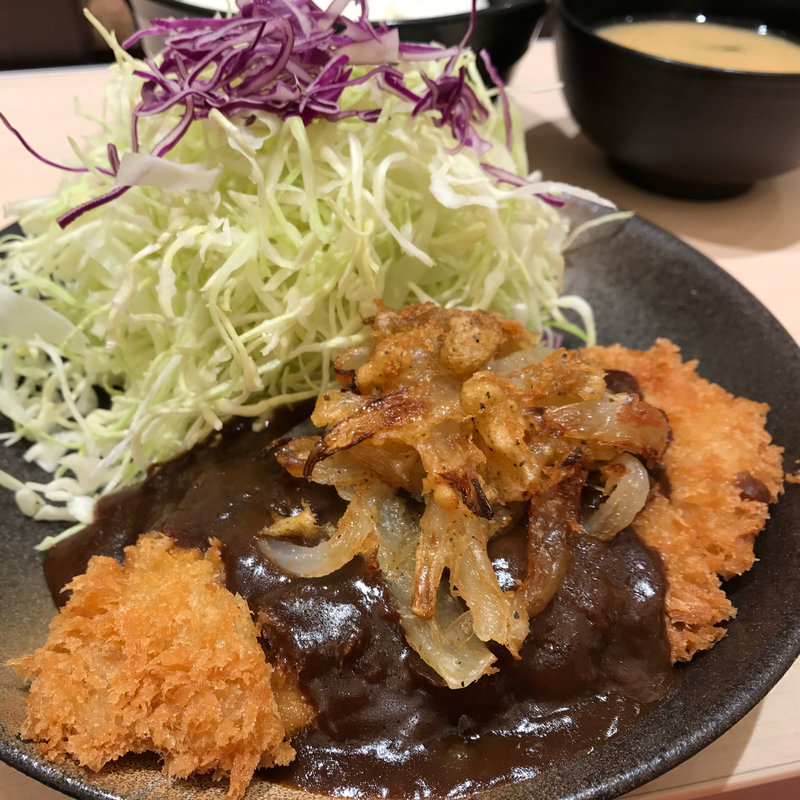 デミかつ定食(松乃家 JR尼崎店 )