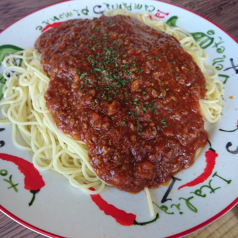 ミートソーススパゲッティ(レストラン清海)