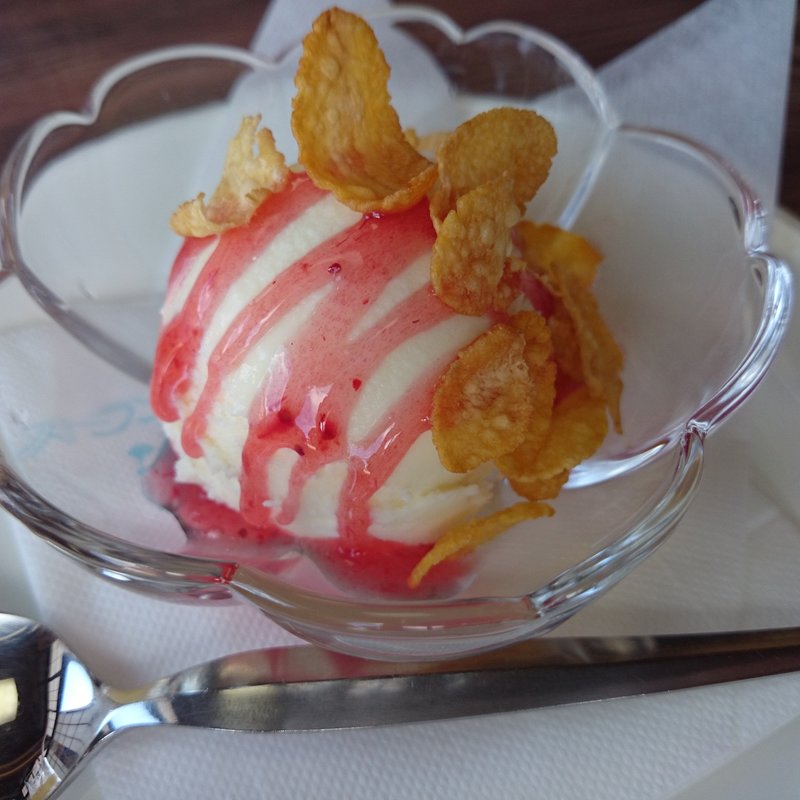 バニラアイス(レストラン清海)