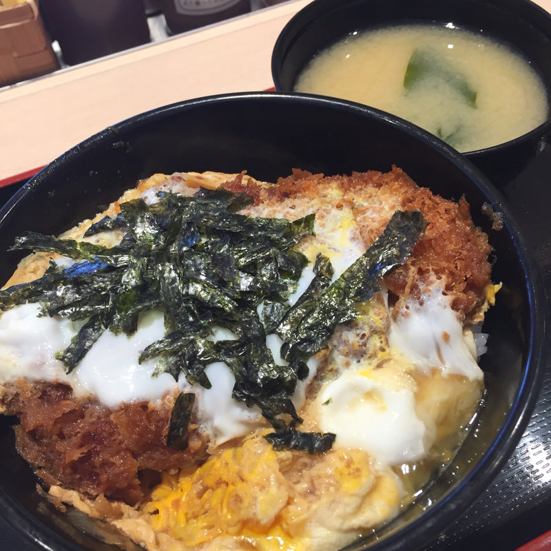 上ロースかつ丼(松のや 貝塚店)