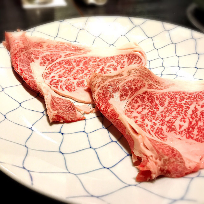 追加:和牛ロースしゃぶしゃぶ(代々木 今半)