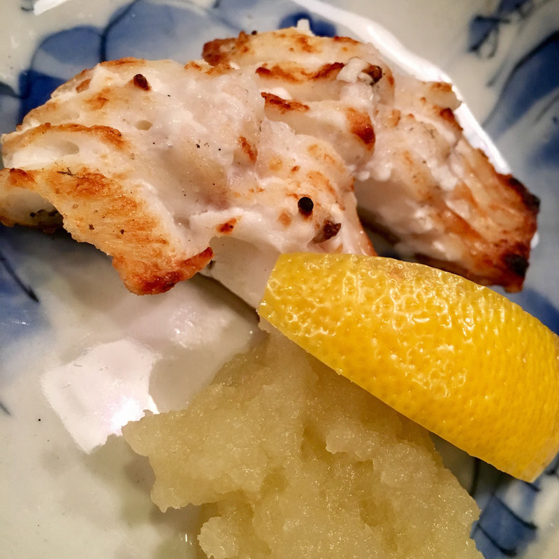 穴子の白焼き