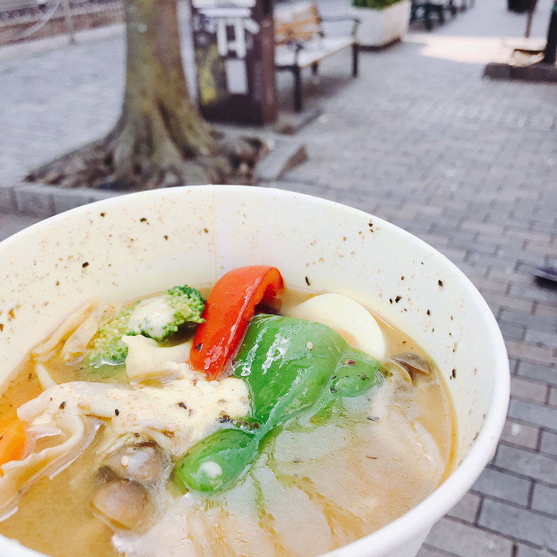 きのこと野菜のスープカレー