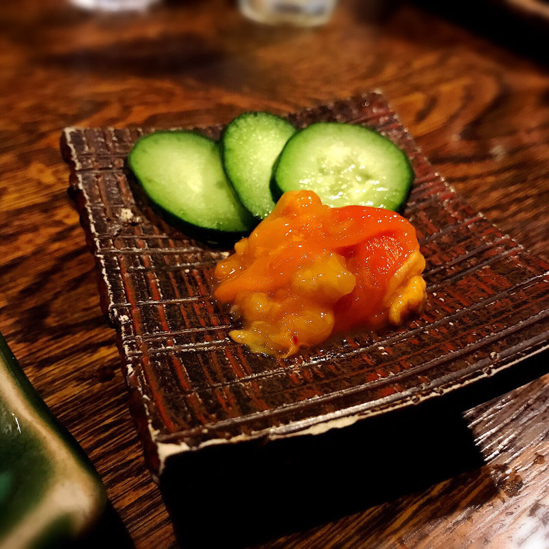 ホヤの塩辛(赤鬼)