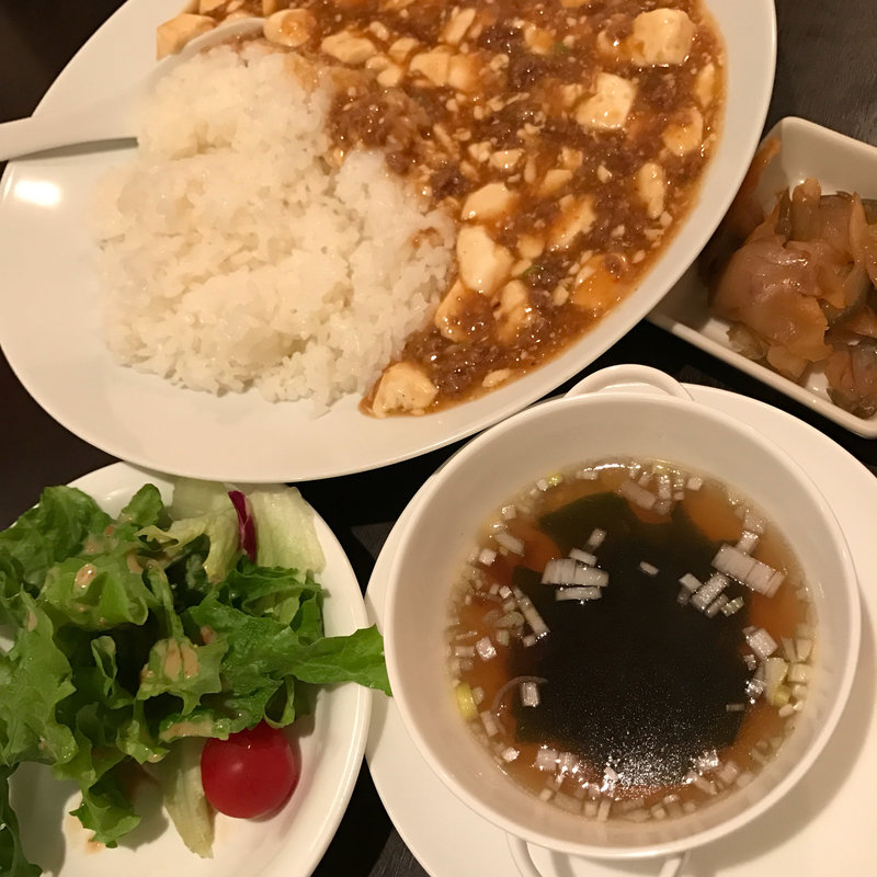 麻婆かけご飯(鎌倉山下飯店)