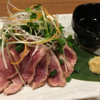 鹿児島産親鳥のタタキポン酢(海鮮山鮮  立川店)