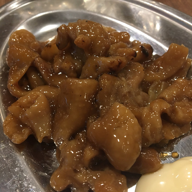 皮とねぎまのテリテリ炒め(づめかん 葛西店 )