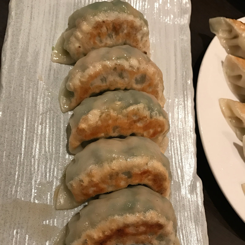 小松菜餃子(鎌倉山下飯店)