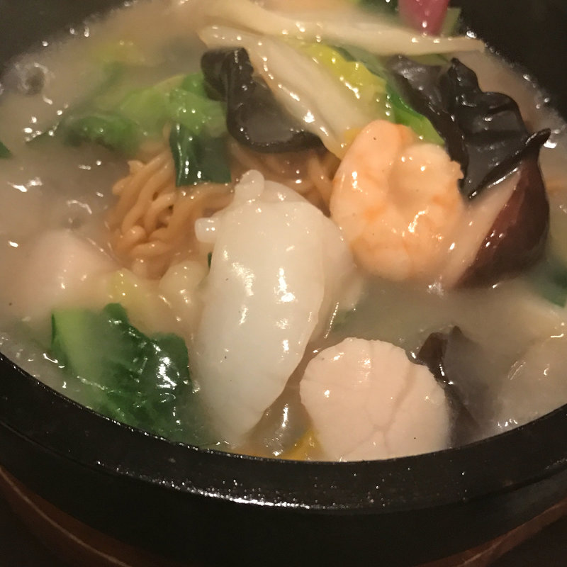 石焼き海鮮やきそば(鎌倉山下飯店)