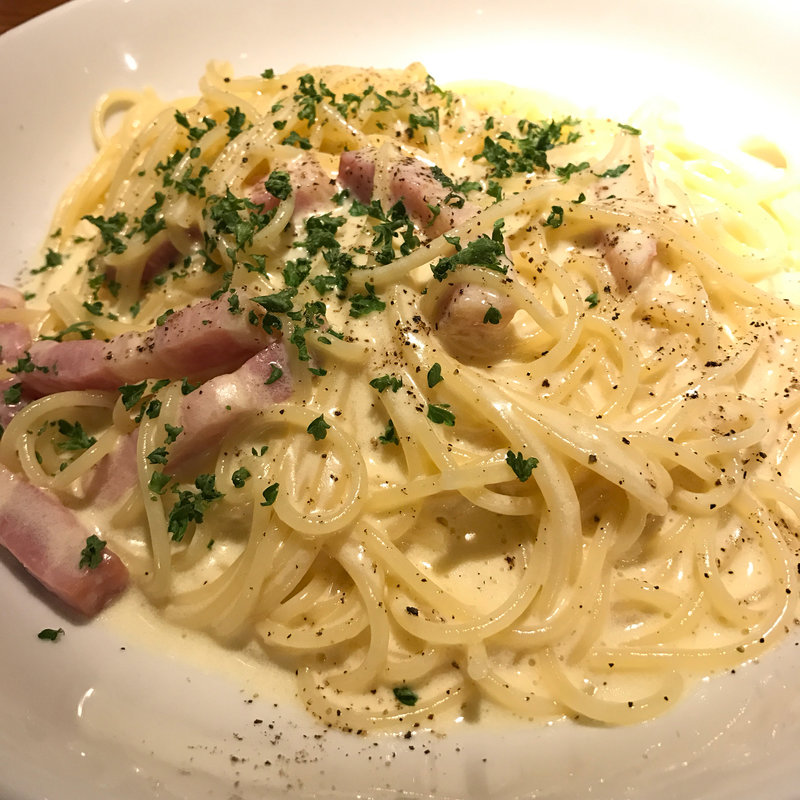 カルボナーラ(カフェ コットンクラブ)