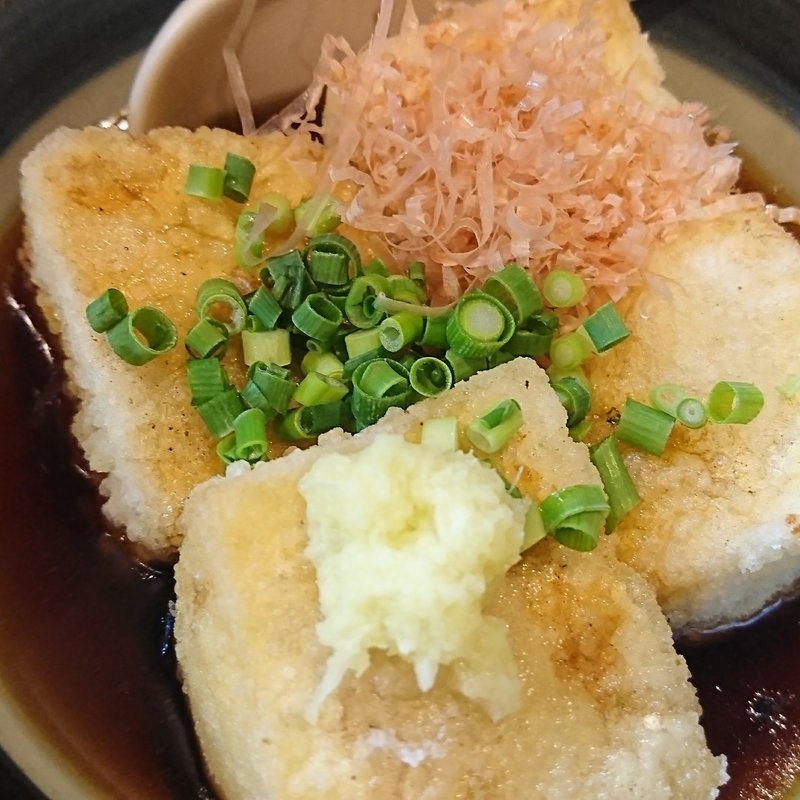 揚げ出し豆腐(居酒屋 山心)