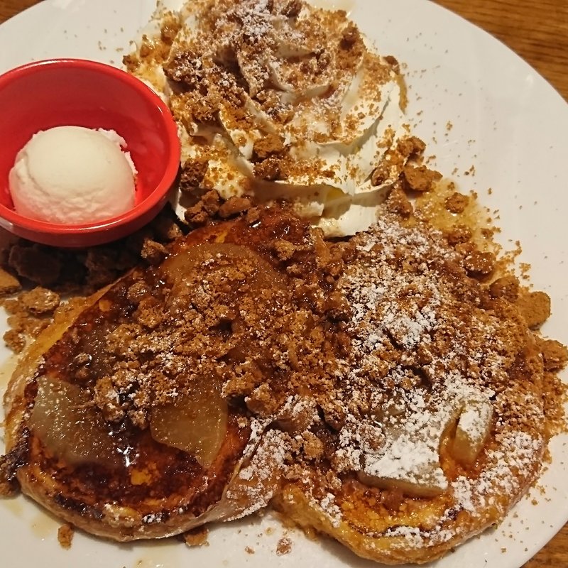 アップル&メープル　フレンチトースト(Boston's CAFE 石窯ダイニング)